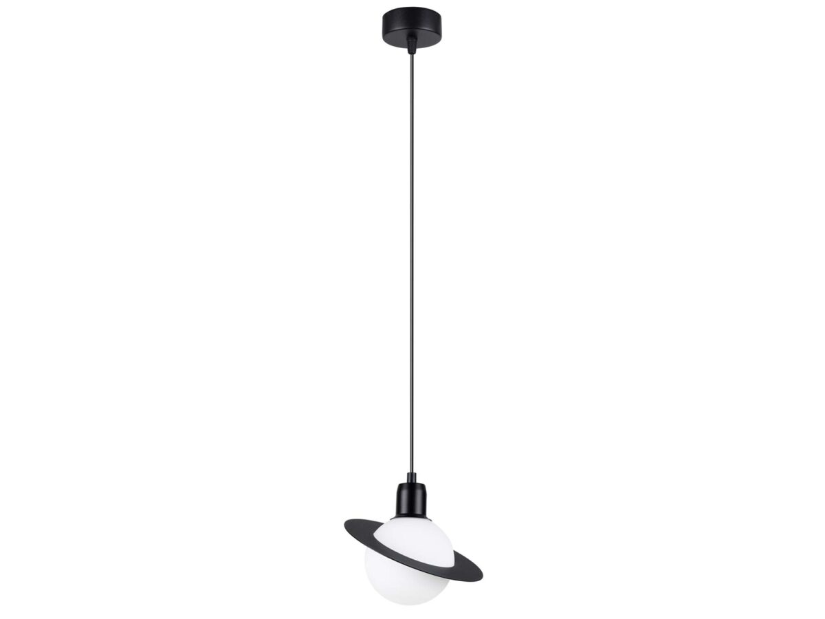 Lampa wisząca HYPRA 1 czarny loftowa