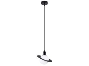 Lampa wisząca HYPRA 1 czarny loftowa