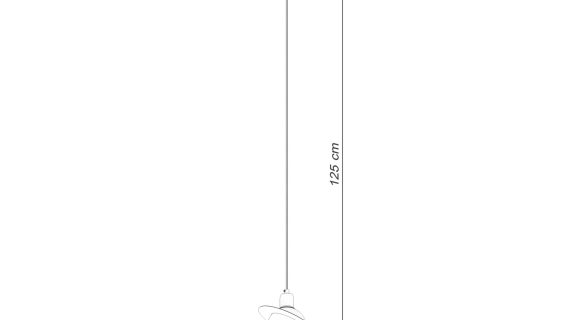 miniaturka Lampa wisząca HYPRA 1 czarny loftowa