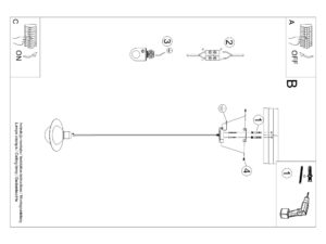 miniaturka Lampa wisząca HYPRA 1 czarny loftowa