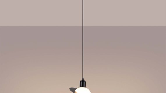 miniaturka Lampa wisząca HYPRA 1 czarny loftowa