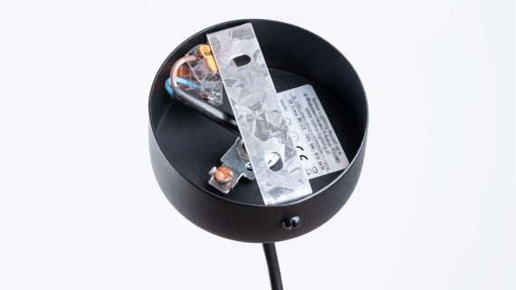 miniaturka Lampa wisząca HYPRA 1 czarny loftowa