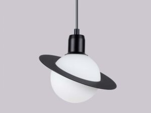 miniaturka Lampa wisząca HYPRA 1 czarny loftowa