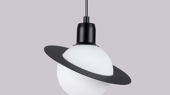 miniaturka Lampa wisząca HYPRA 1 czarny loftowa