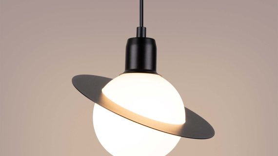 miniaturka Lampa wisząca HYPRA 1 czarny loftowa