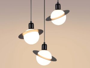 miniaturka Lampa wisząca HYPRA 3P czarny designerska