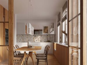 miniaturka Lampa wisząca NICORA 1 biała elegancka