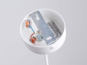 miniaturka Lampa wisząca NICORA 1 biała elegancka