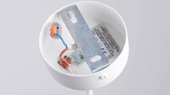 miniaturka Lampa wisząca NICORA 1 biała elegancka