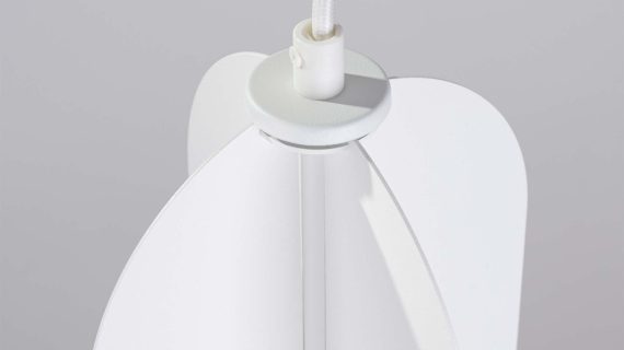 miniaturka Lampa wisząca NICORA 1 biała elegancka