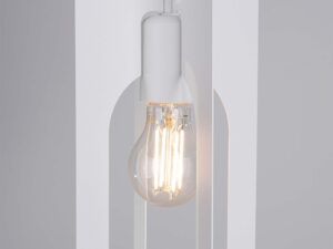 miniaturka Lampa wisząca NICORA 1 biała elegancka