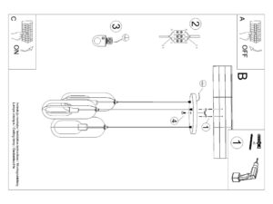 miniaturka Lampa wisząca NICORA 3P biała nowoczesna