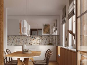 miniaturka Lampa wisząca NICORA 3P biała nowoczesna