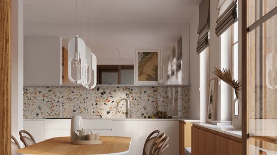 miniaturka Lampa wisząca NICORA 3P biała nowoczesna