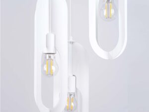 miniaturka Lampa wisząca NICORA 3P biała nowoczesna