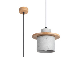 miniaturka Lampa wisząca BASTION betonowa designerska