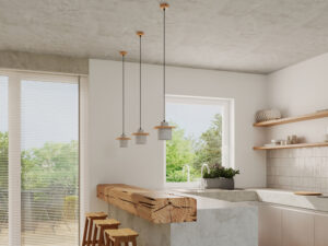 miniaturka Lampa wisząca BASTION betonowa designerska