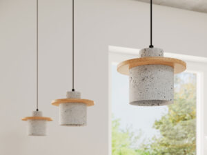 miniaturka Lampa wisząca BASTION betonowa designerska