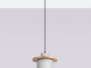 miniaturka Lampa wisząca BASTION betonowa designerska