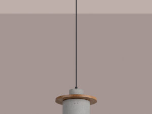 miniaturka Lampa wisząca BASTION betonowa designerska