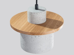 miniaturka Lampa wisząca BASTION betonowa designerska