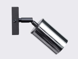 miniaturka Kinkiet WIMEX czarny/chrom nowoczesny