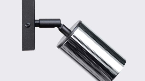 miniaturka Kinkiet WIMEX czarny/chrom nowoczesny