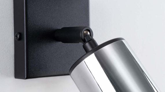 miniaturka Kinkiet WIMEX czarny/chrom nowoczesny