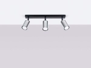 miniaturka Plafon WIMEX 3 czarny/chrom loftowy