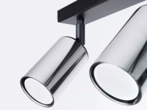 miniaturka Plafon WIMEX 3 czarny/chrom loftowy