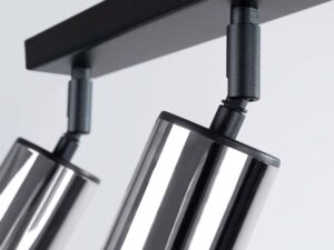 miniaturka Plafon WIMEX 3 czarny/chrom loftowy