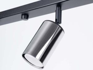 miniaturka Plafon WIMEX 4L czarny/chrom nowoczesny