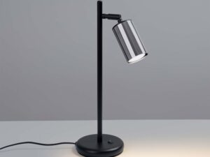 miniaturka Lampa biurkowa WIMEX czarna/chrom elegancka