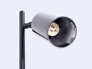 miniaturka Lampa biurkowa WIMEX czarna/chrom elegancka