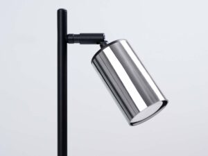 miniaturka Lampa biurkowa WIMEX czarna/chrom elegancka