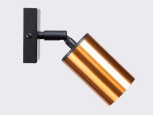 miniaturka Kinkiet WIMEX czarny/miedź loftowy