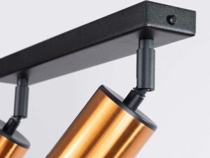 miniaturka Plafon WIMEX 2 czarny/miedź designerski