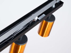 miniaturka Plafon WIMEX 3 czarny/miedź elegancki