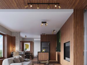 miniaturka Kinkiet WIMEX czarny/złoty glamour