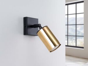 miniaturka Kinkiet WIMEX czarny/złoty glamour