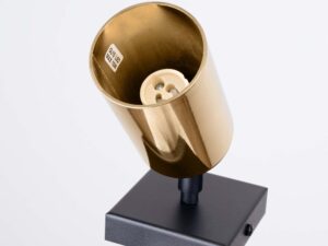 miniaturka Kinkiet WIMEX czarny/złoty glamour