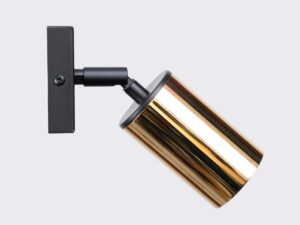 miniaturka Kinkiet WIMEX czarny/złoty glamour