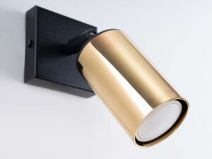 miniaturka Kinkiet WIMEX czarny/złoty glamour