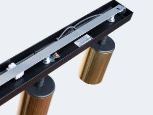 miniaturka Plafon WIMEX 3 czarny/złoty designerski