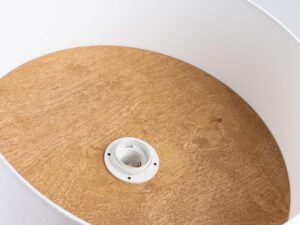 miniaturka Plafon TELOS biały i jasny brąz skandynawski