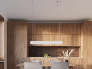 miniaturka Lampa wisząca SPARQ biała minimalistyczna