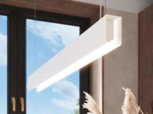 miniaturka Lampa wisząca SPARQ biała minimalistyczna