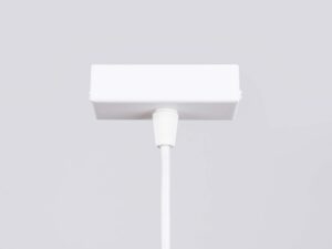 miniaturka Lampa wisząca SPARQ biała minimalistyczna