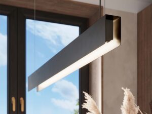 miniaturka Lampa wisząca SPARQ czarna loftowa