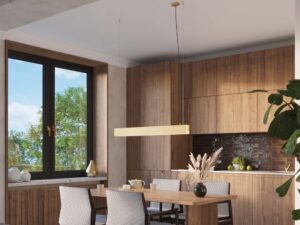 miniaturka Lampa wisząca SPARQ złota glamour